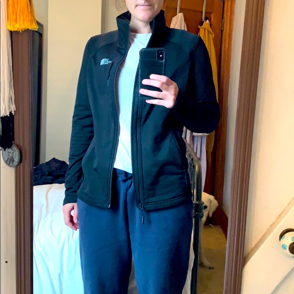 Black Northface Full Zip Jacket | Size Small